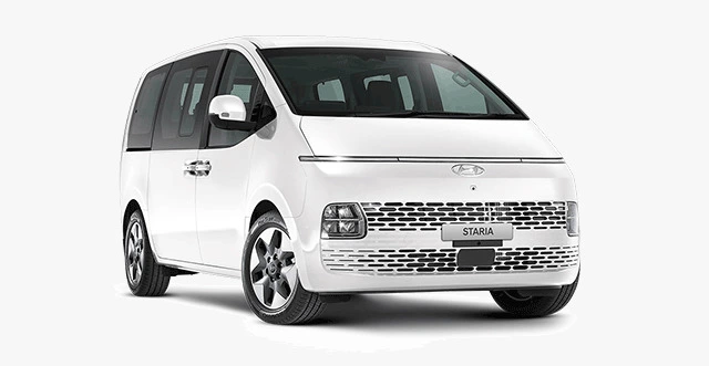 Hyundai Staria MPV for family taxi in Saudi